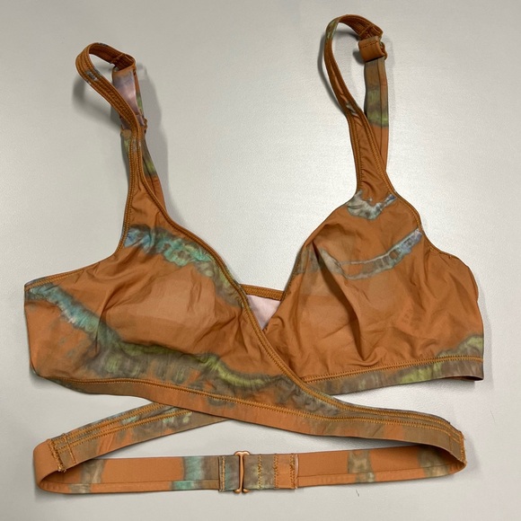 SKIMS Jelly Sheer Wrap Bralette Size Small - Picture 4 of 6